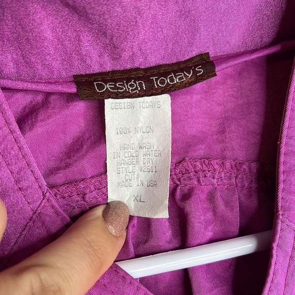 NWT Vintage Design Today’s Hot Fuchsia Pink 80’s Jacket - Picture 10 of 10